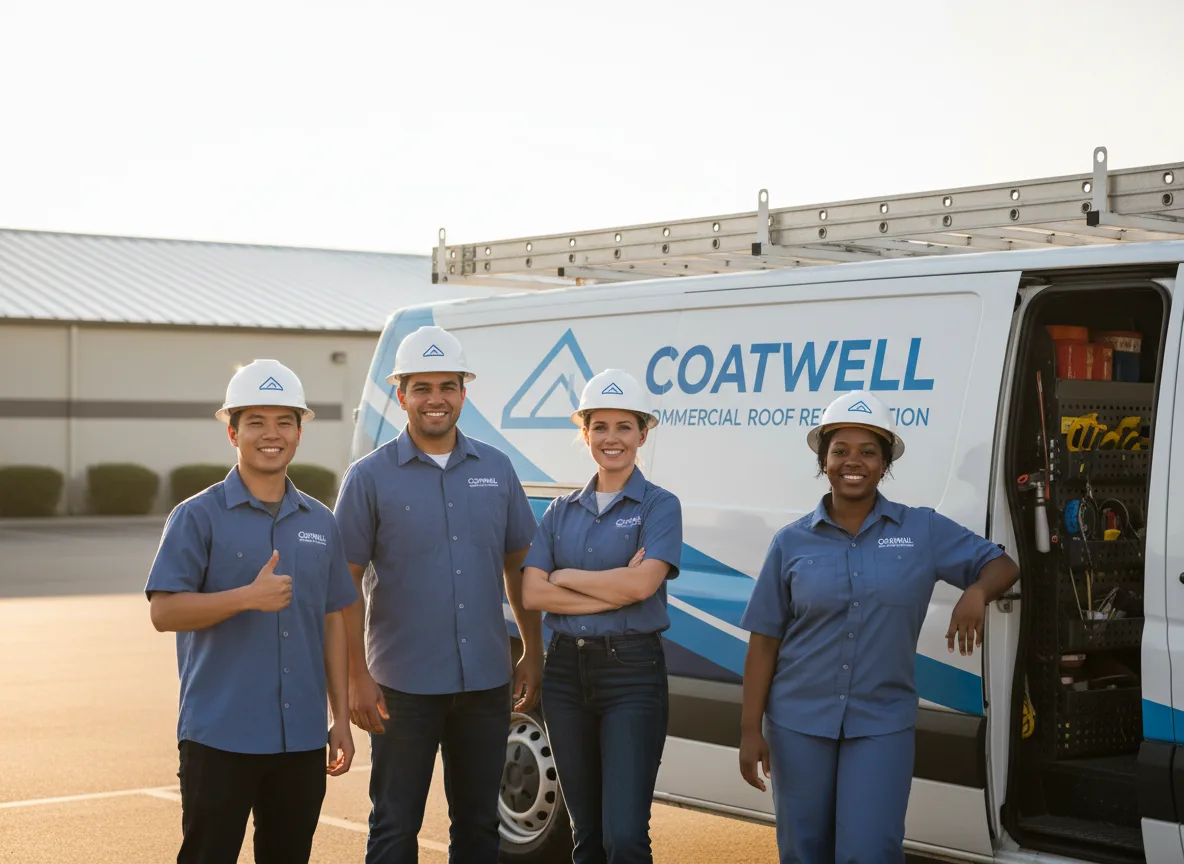Commercial roof coating company in Pen Argyl, PA
